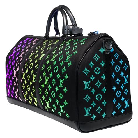 louis vuitton light up keepall bag|Louis Vuitton Keepall bandouliere bag.